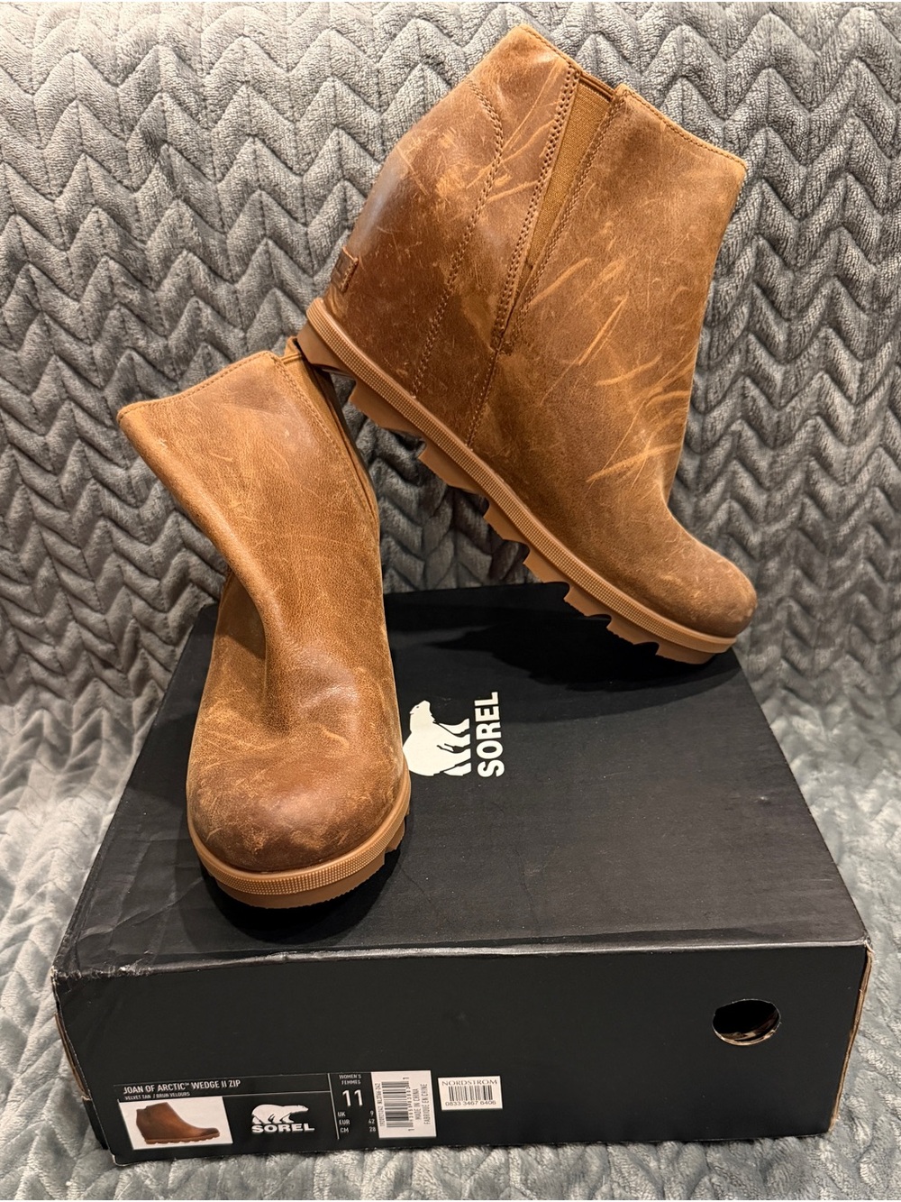 Sorel JOAN OF ARCTIC" WEDGE II ZIP Wedge Boots